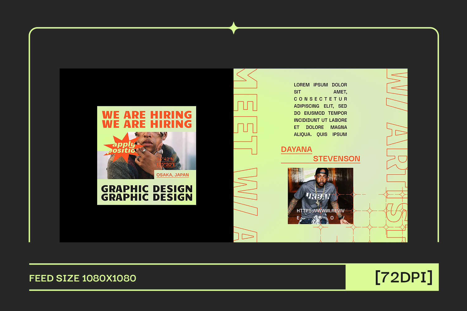Revive Instagram Template Revive Instagram Template