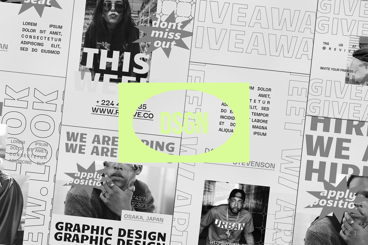 Revive Instagram Template Revive Instagram Template