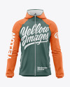 Men's Windbreaker Jacket Mockup - Front View