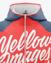 Men's Windbreaker Jacket Mockup - Front View