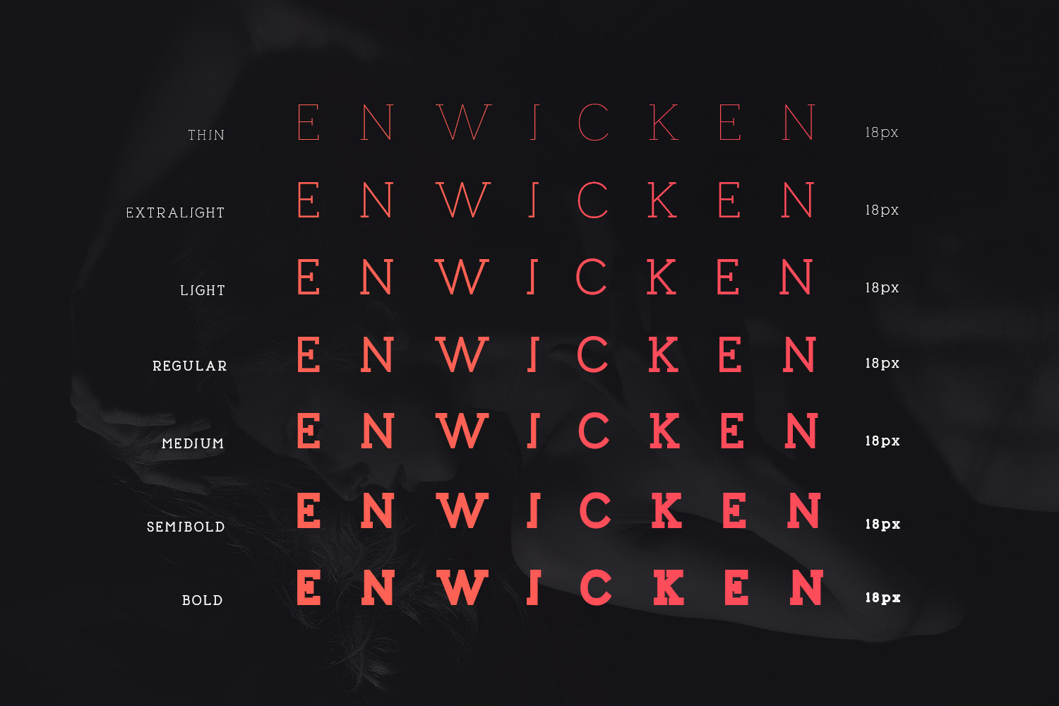 Enwicken Slab Serif Typeface