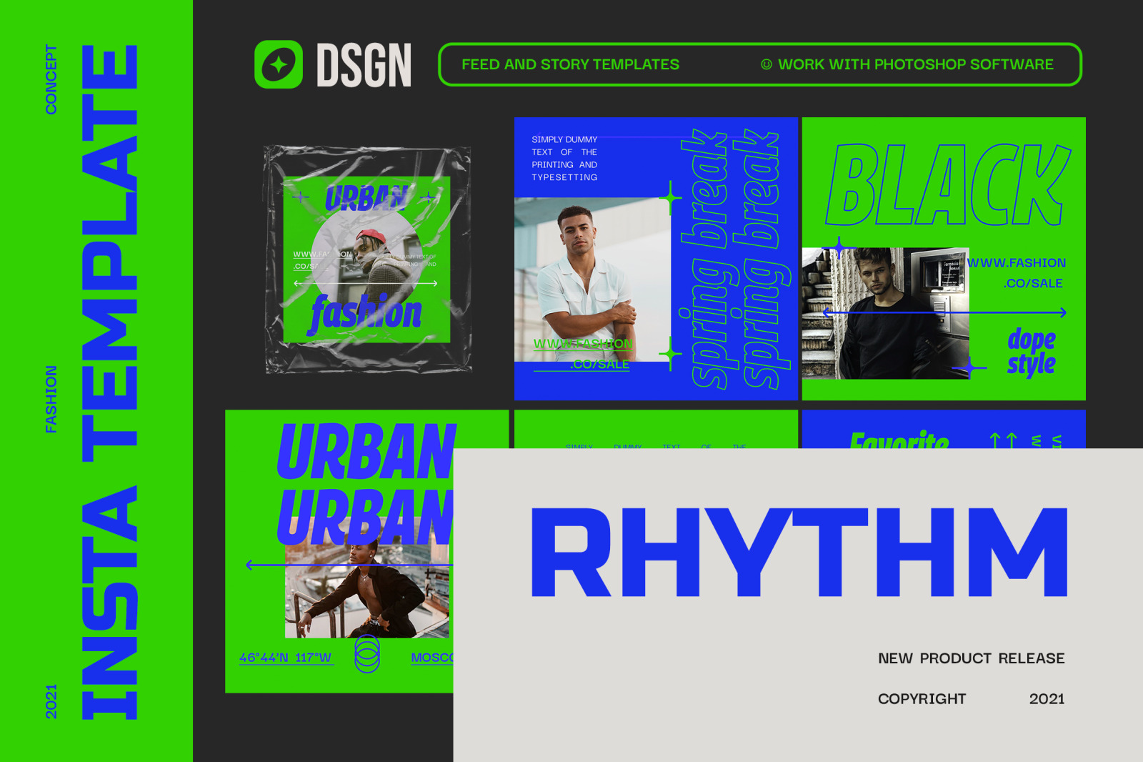 Rythm Instagram Template