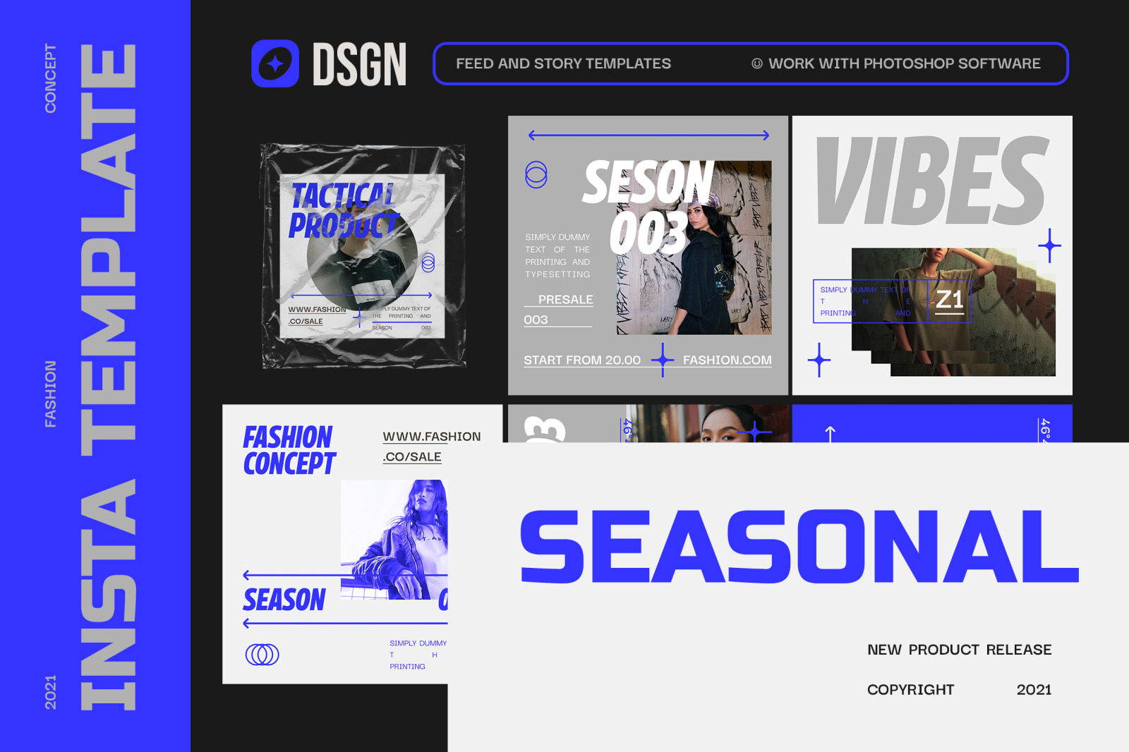 Seasonal Instagram Template