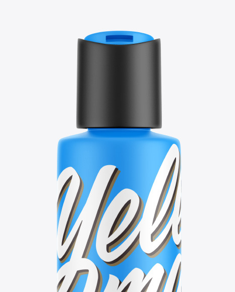 Matte Cosmetic Bottle Mockup