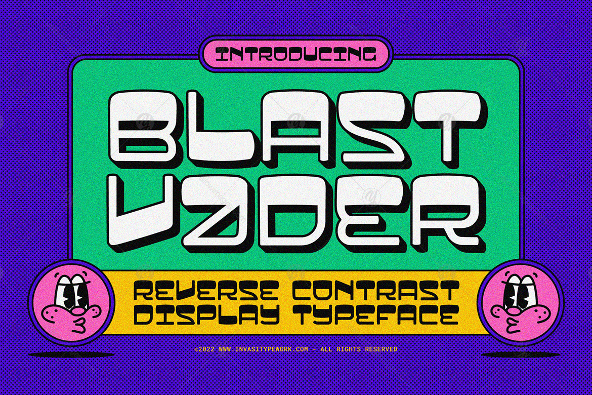 Blastvader - Reverse Contrast Blastvader - Reverse Contrast