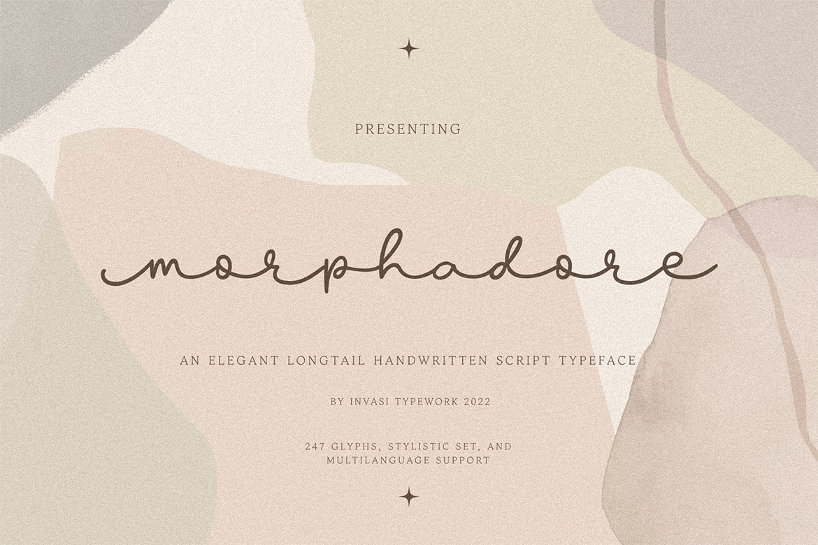 Morphadore - Longtail Script Morphadore - Longtail Script
