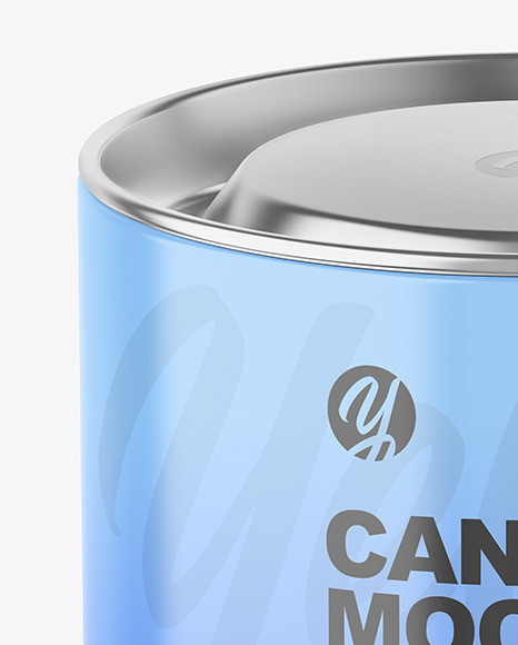 Glossy Can Mockup