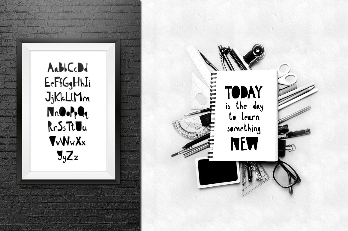 Scandinavian Kids Font Cyrillic Scandinavian Kids Font Cyrillic