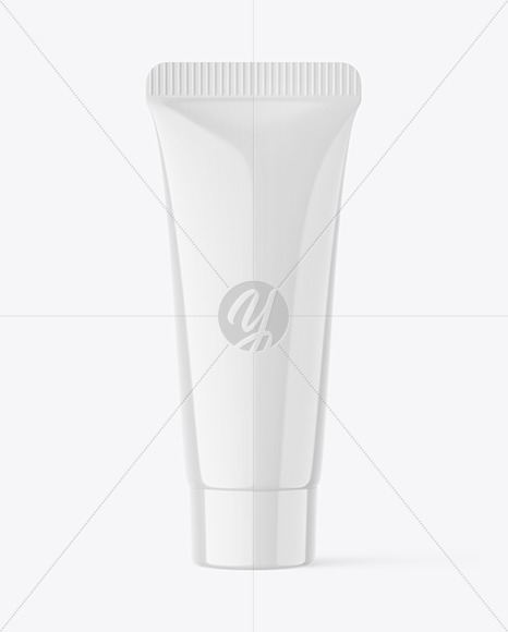 Glossy Cosmetic Tube Mockup