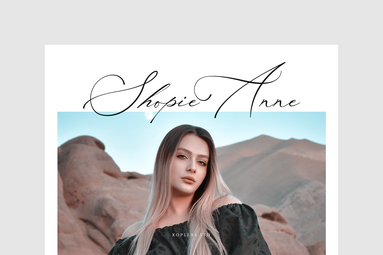 Gosseliena - Handwritten Signature Font Gosseliena - Handwritten Signature Font