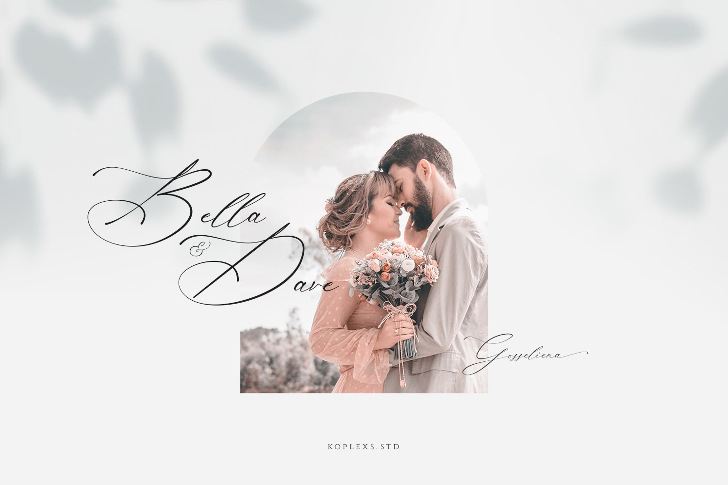 Gosseliena - Handwritten Signature Font Gosseliena - Handwritten Signature Font