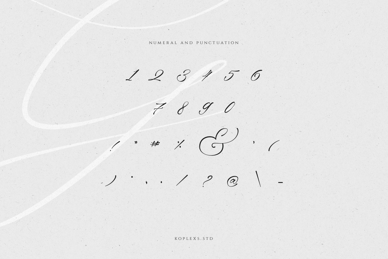 Gosseliena - Handwritten Signature Font Gosseliena - Handwritten Signature Font