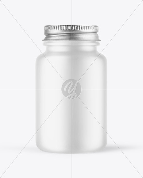 Matte Plastic Pills Bottle Mockup