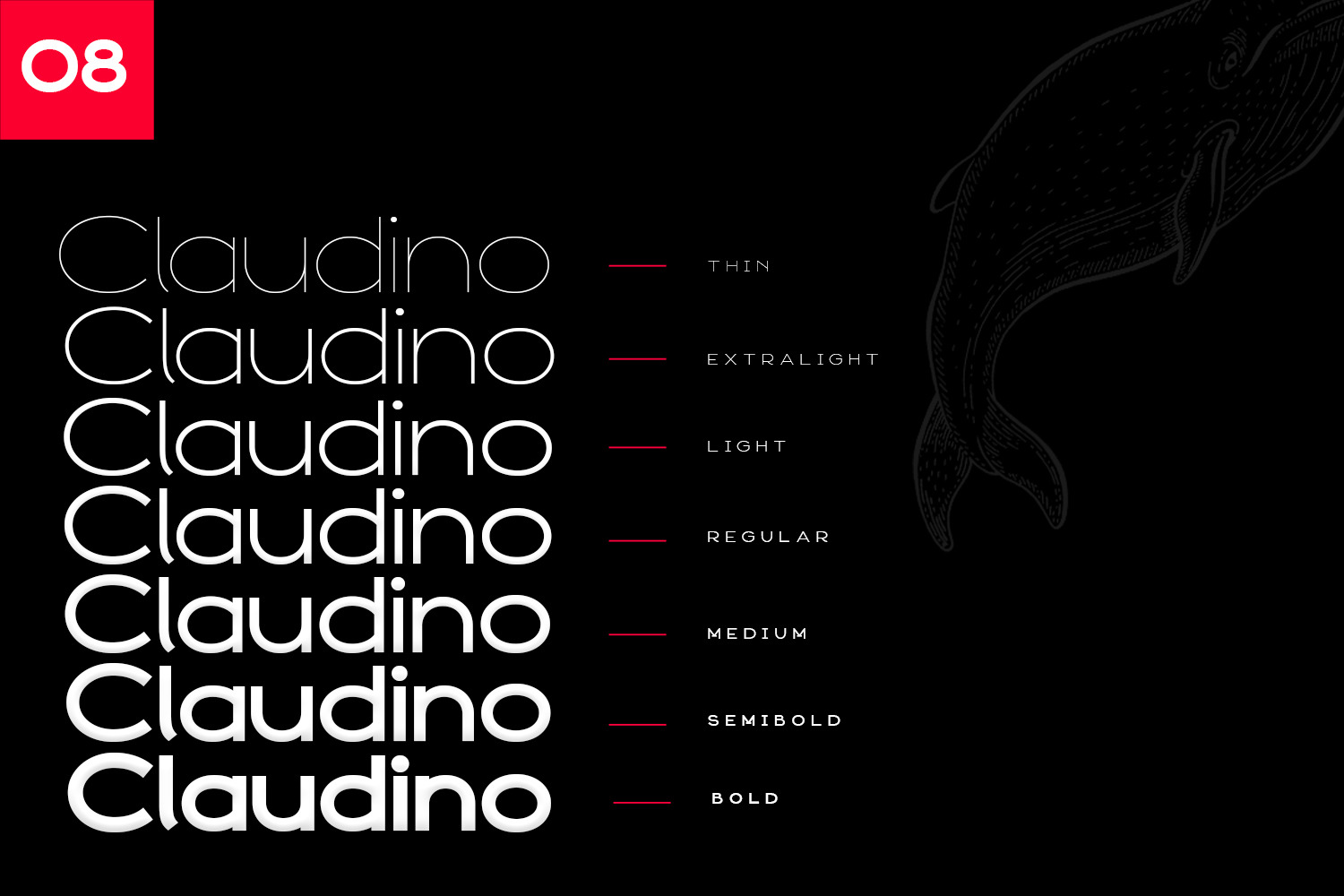 Claudino Display Font