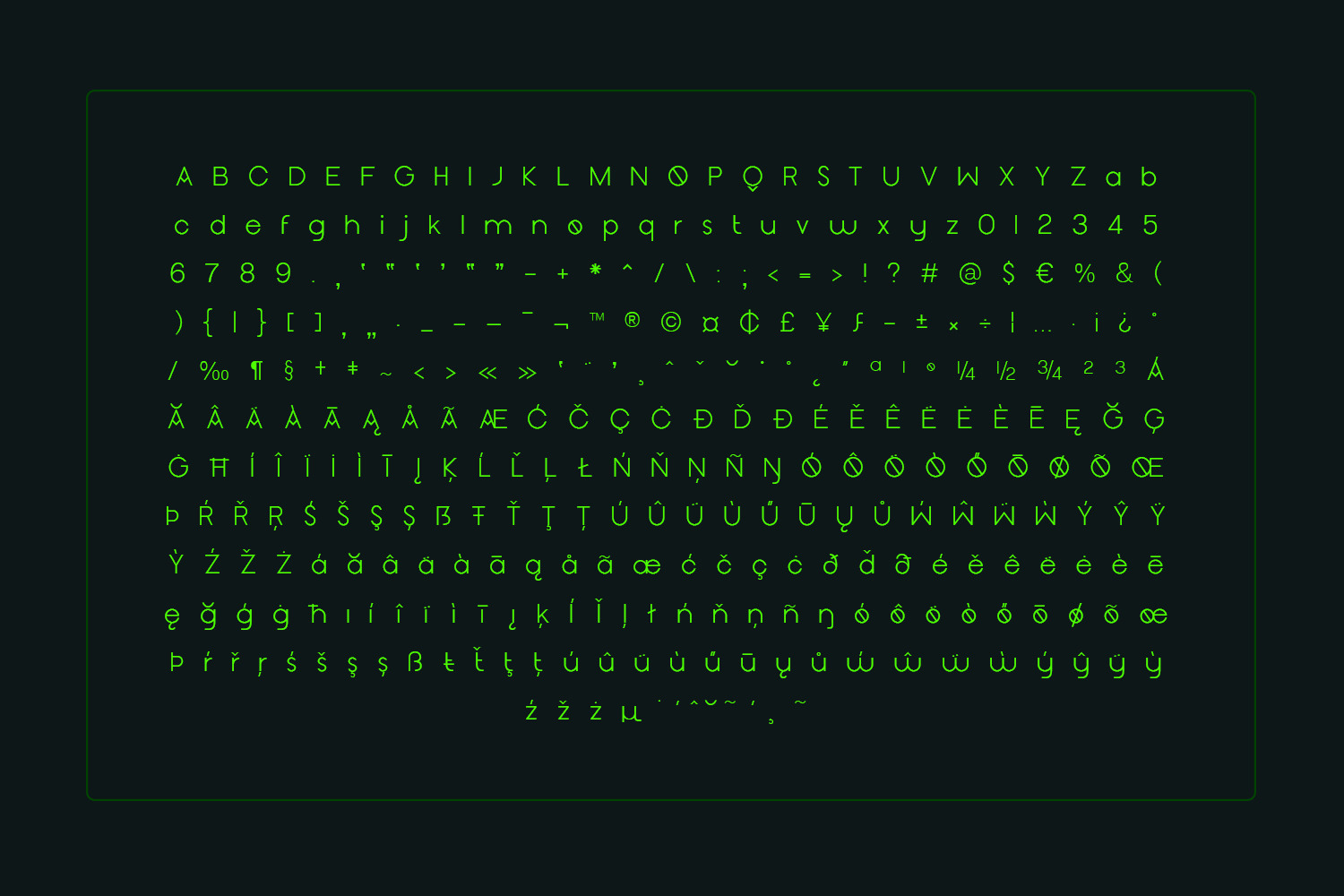 Carbido Font Carbido Font