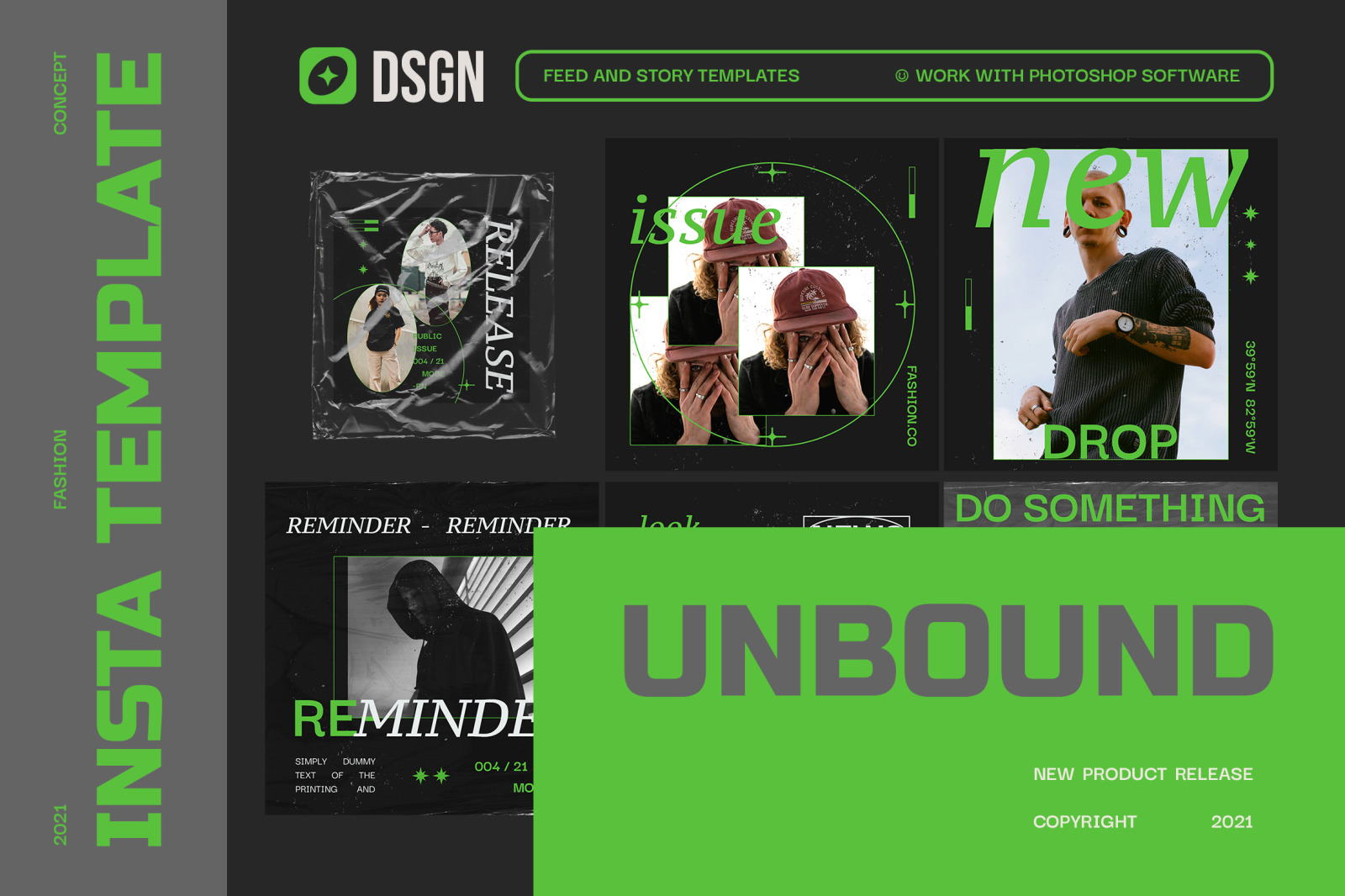 UNBOUND Instagram Template UNBOUND Instagram Template