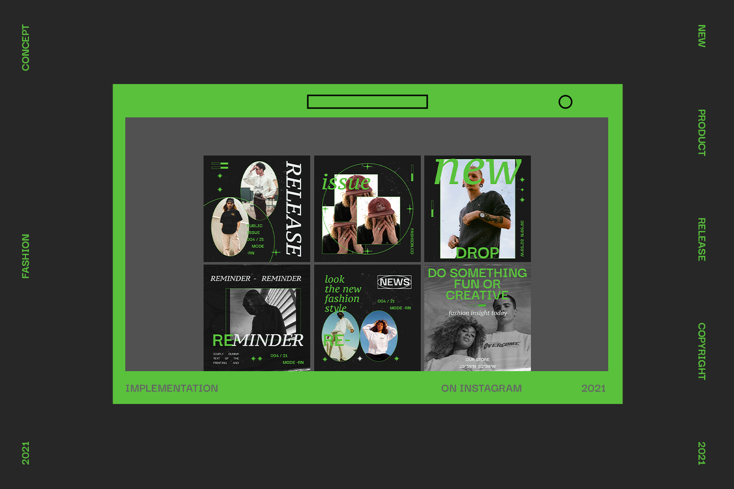 UNBOUND Instagram Template UNBOUND Instagram Template
