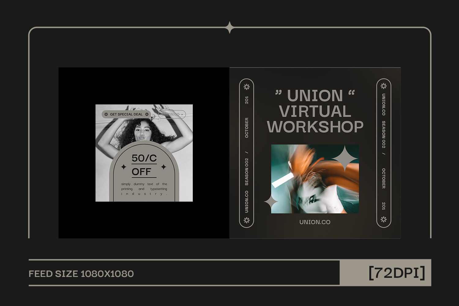 UNION Instagram Template UNION Instagram Template