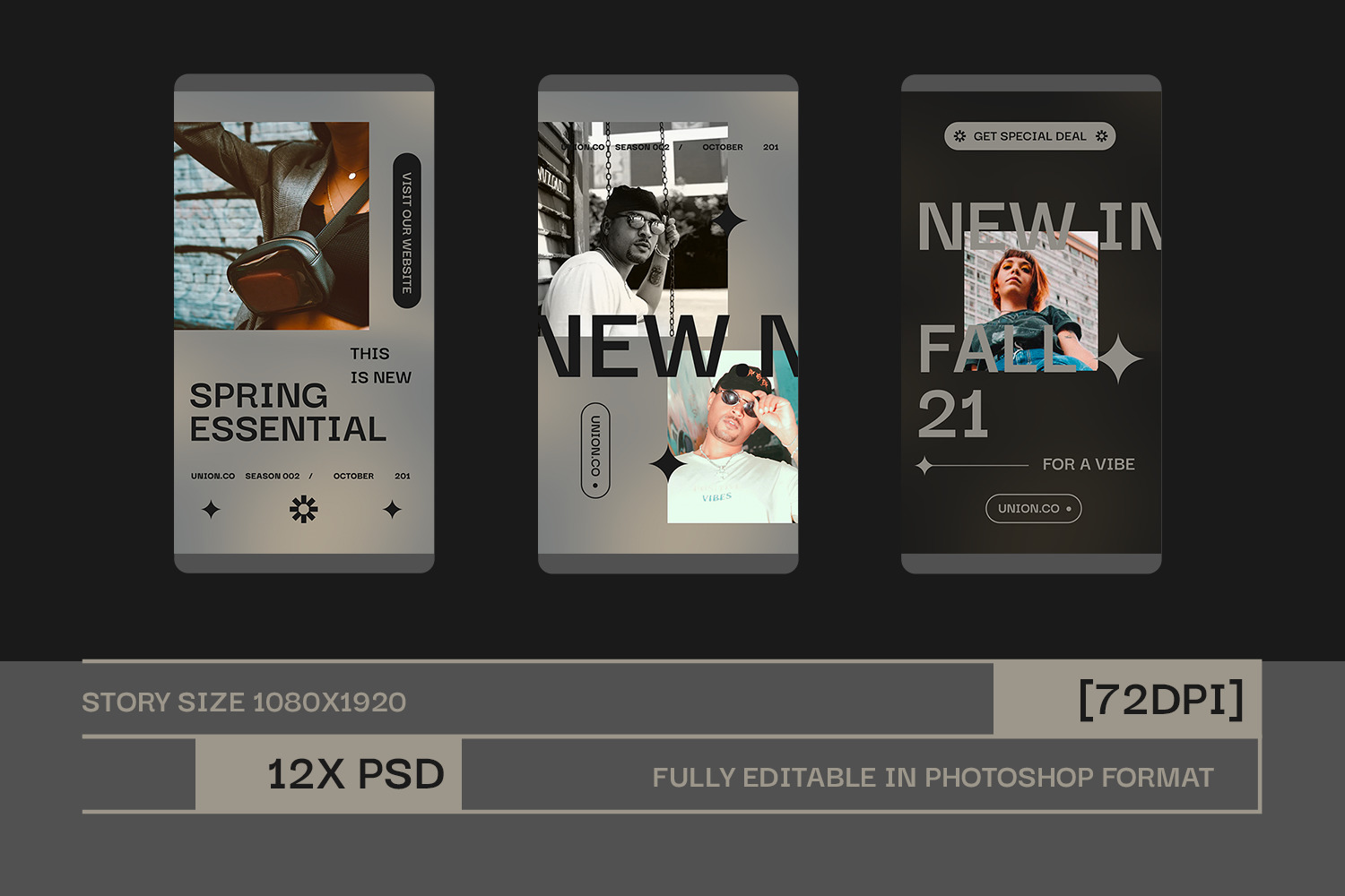 UNION Instagram Template UNION Instagram Template