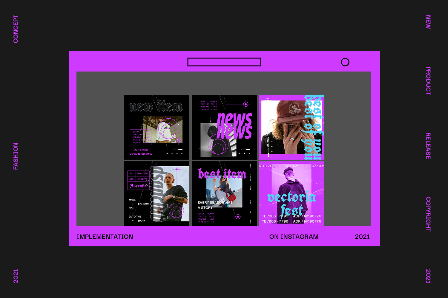 VECTORIA Instagram Template VECTORIA Instagram Template
