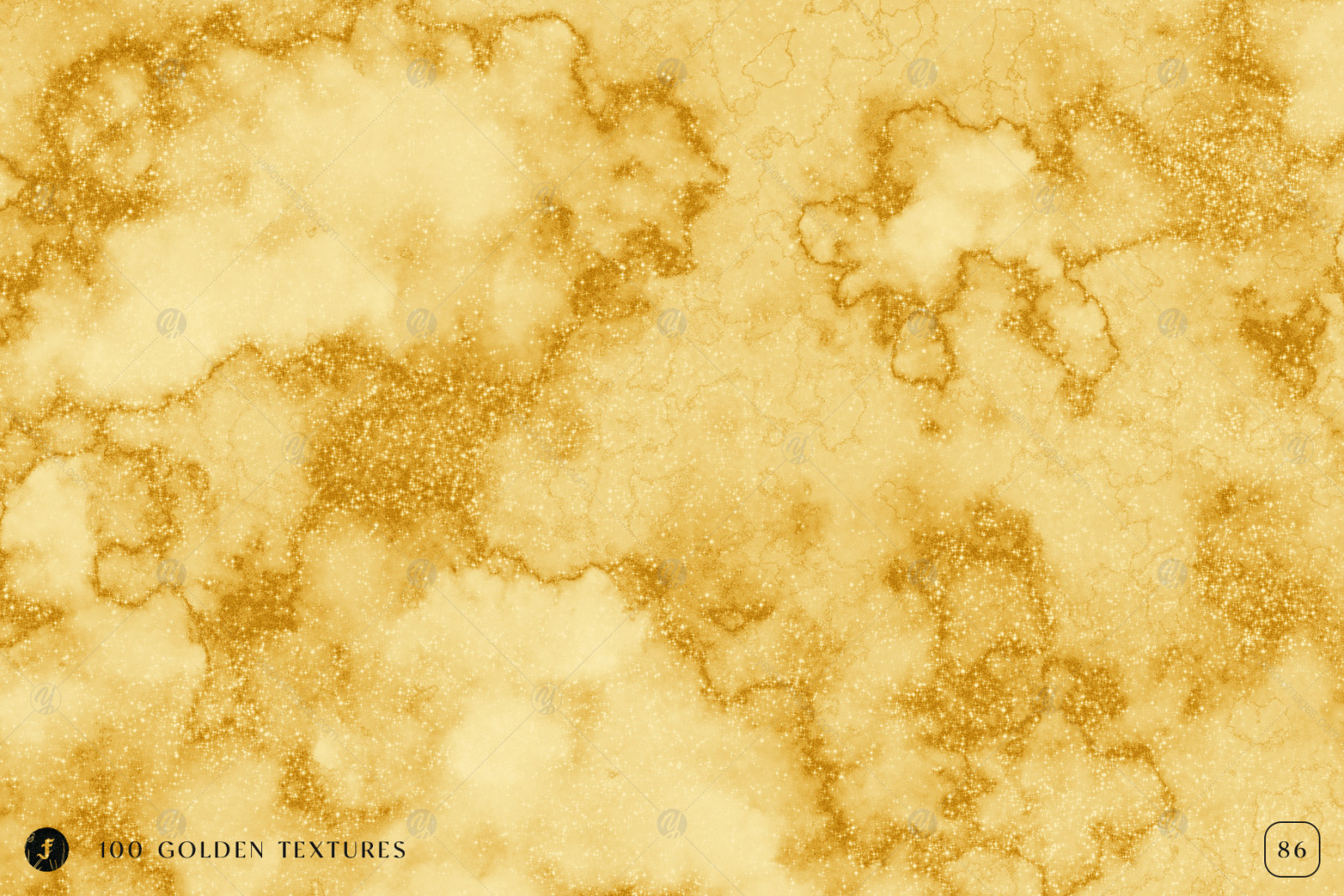 100 Golden Textures