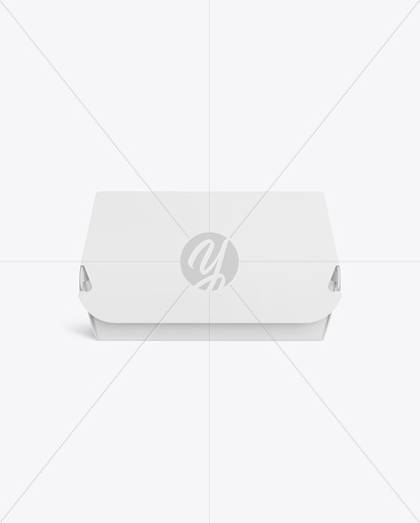 Paper Burger Box Mockup