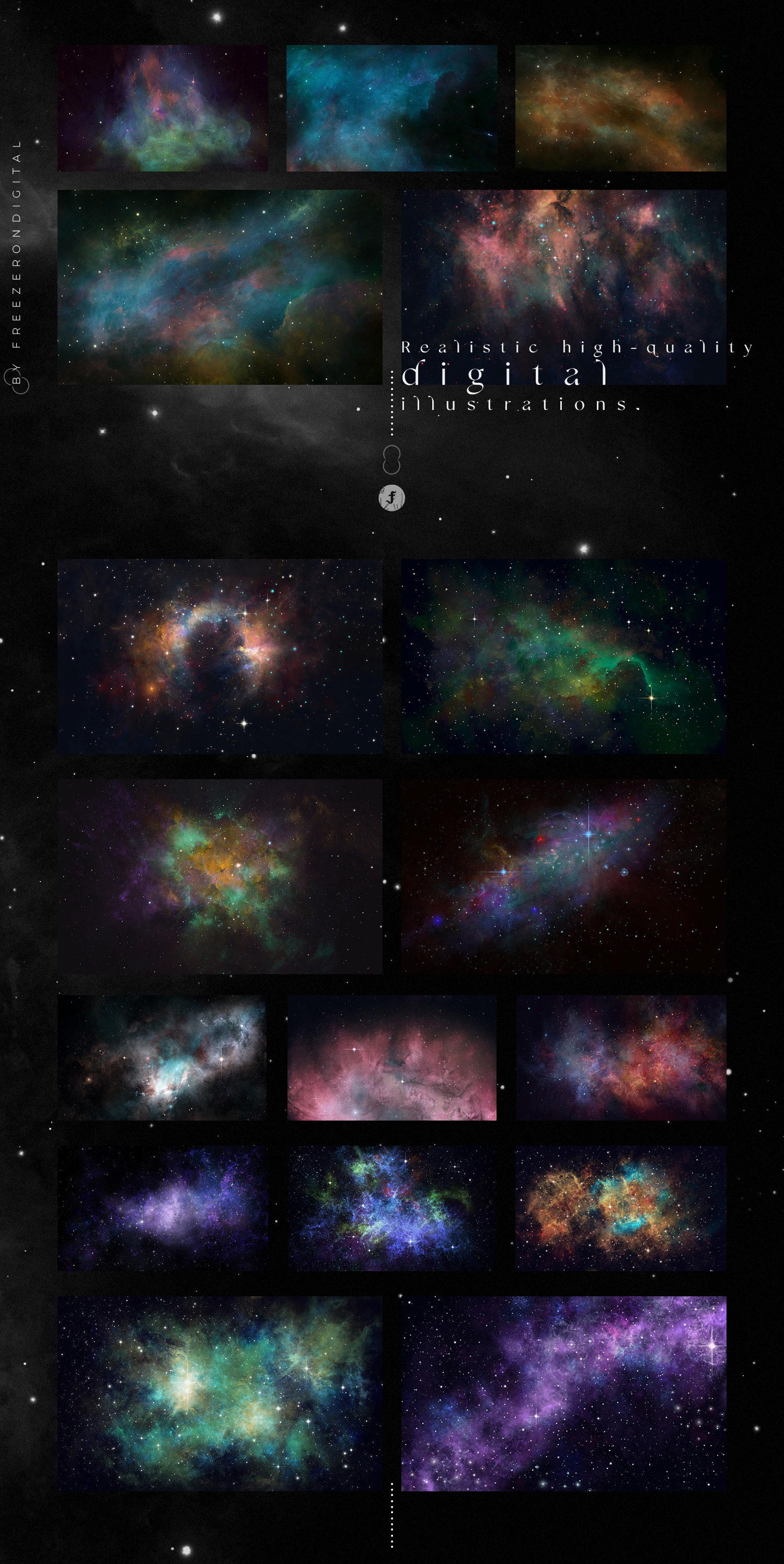 Unbound - Nebula Backgrounds