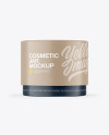 Kraft Paper Cosmetic Jar Mockup