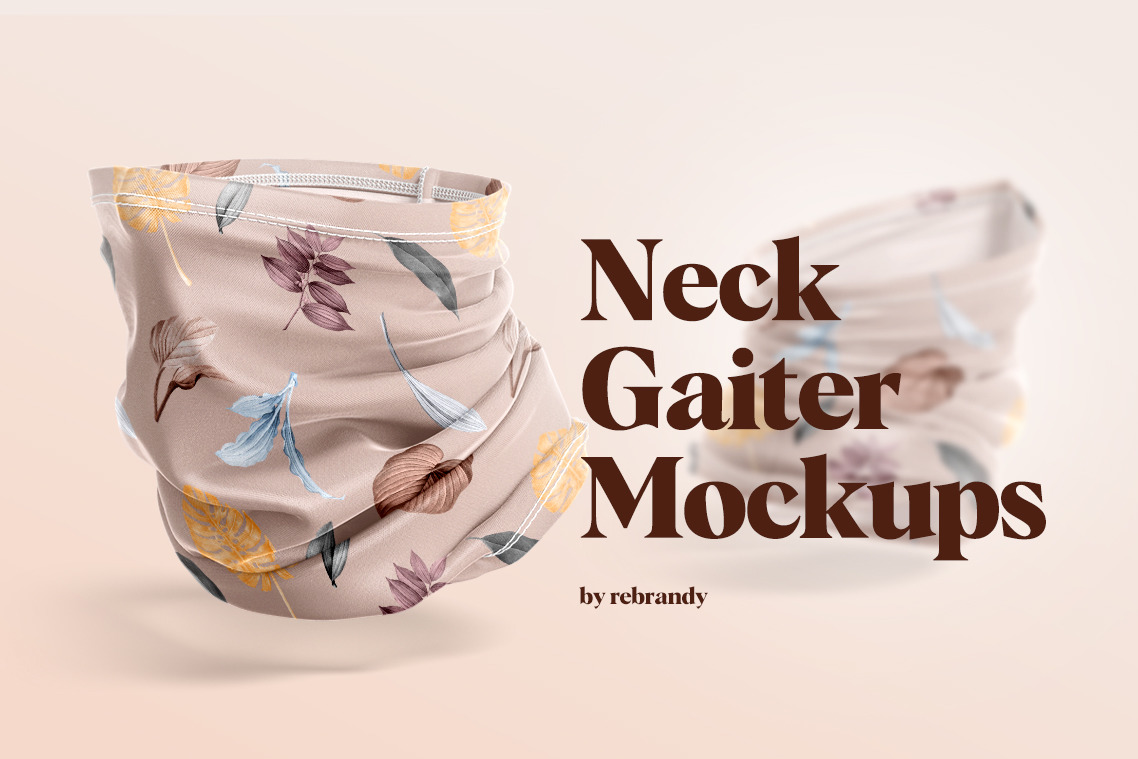 Neck Gaiter Mockups