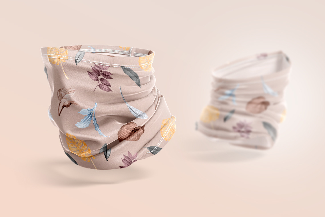 Neck Gaiter Mockups Neck Gaiter Mockups