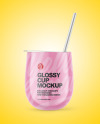 Glossy Cup Mockup