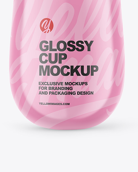 Glossy Cup Mockup