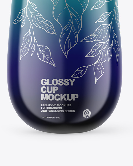Glossy Cup Mockup