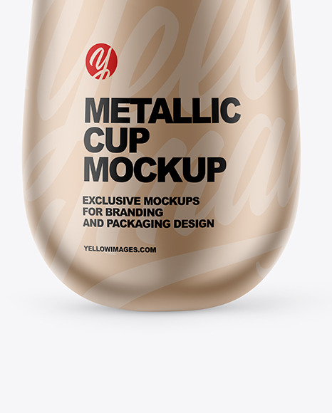 Metallic Cup Mockup