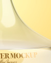 Clear Glass White Wine Decanter Mockup