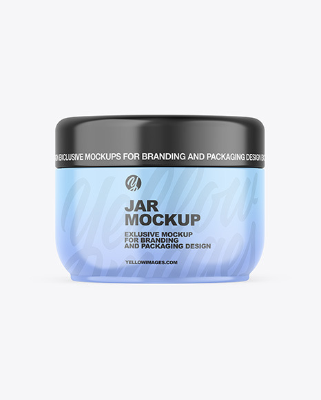 Glossy Jar Mockup - Jar mockup