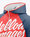 Men's Windbreaker Jacket Mockup - Half Side View