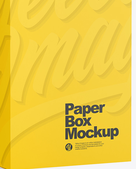 Hanging Box Mockup