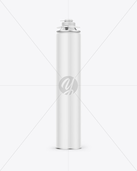 Matte Pu Foam Tube Mockup