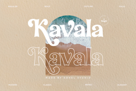 Kavala | Modern Serif - Chunky