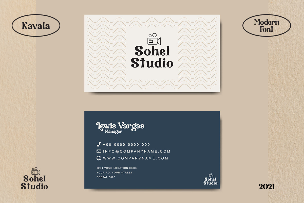 Kavala | Modern Serif