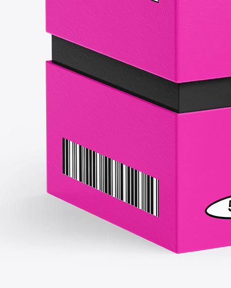 Textured Box Mockup