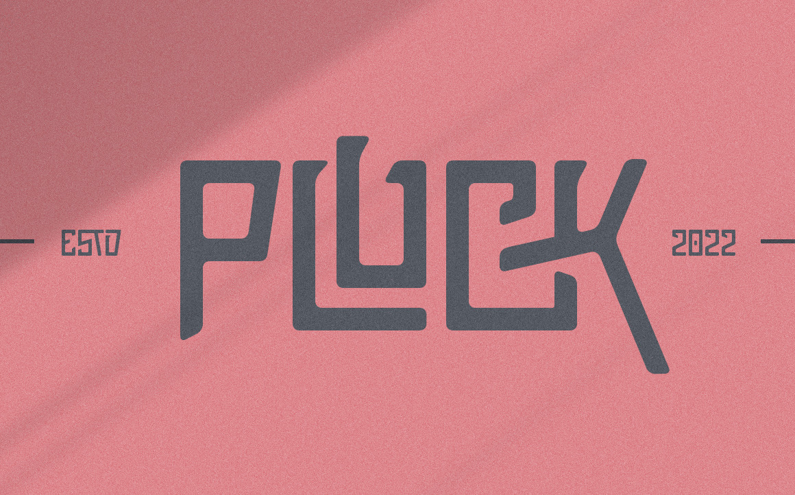 Pluck Font