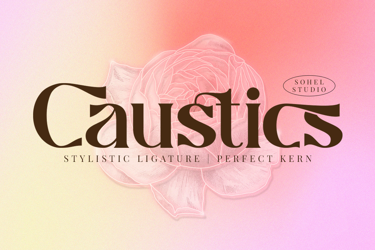 Caustics | Modern Serif