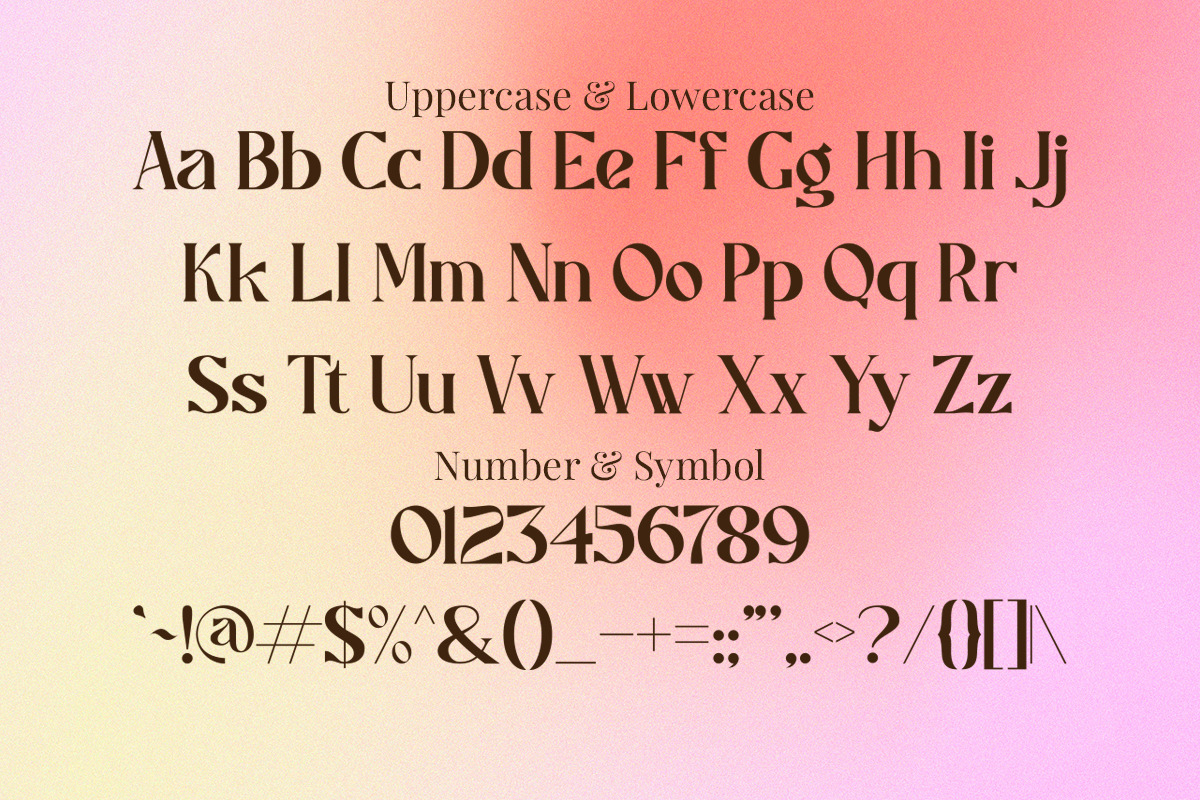 Caustics | Modern Serif