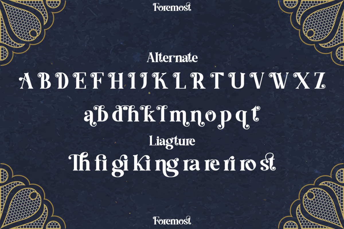 Foremost | Modern Serif Foremost | Modern Serif