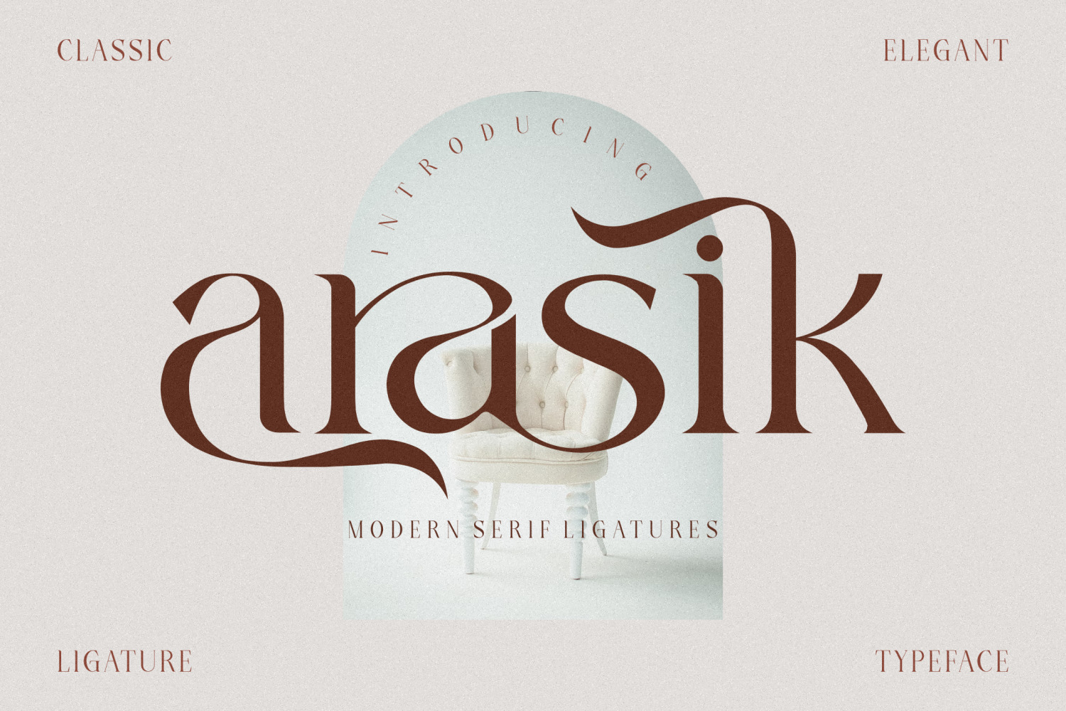Arasik - Modern Serif Ligatures Arasik - Modern Serif Ligatures