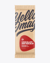 Kraft Paper Chocolate Bar Mockup