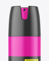 Matte Polish Aerosol Bottle Mockup