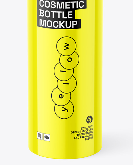 Cosmetic Bottle Mockup